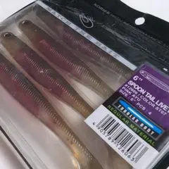 新品 未開封 入手困難 ノリーズ スプーンテールライブロール６インチ 人気カラー 新品 未開封 入手困難 ノリーズ スプーンテールライブロール6