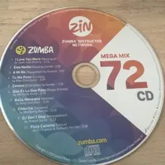 ★送料込★ MEGAMIX CDメガミックス72 ZUMBA