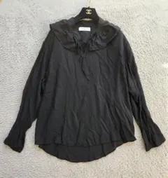 アーバンリサーチ　シャツ　ブラウス　襟　透け感あり