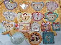 ダッフィー&フレンズ　スーベニアプレート16枚セット