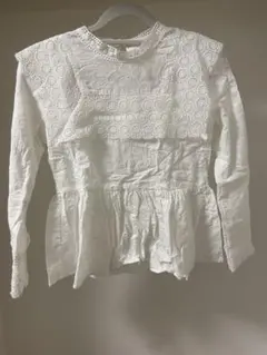 selectMOCA 白色ブラウス　Mサイズのサムネイル