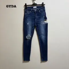 GYDA M/W SIDE RIPPEDスキニーデニムPT Mサイズ