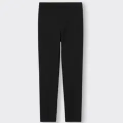 (匿名配送)GU レギンスパンツM 黒色 無地 卒業式 履きやすい 伸縮性