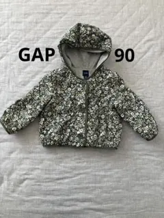 GAP 花柄　フード付き　アウター 90