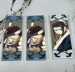 NARUTO 絵札缶バッジ　桃地再不斬　白　ハク　3点セット