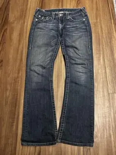 y2k True Religion ブーツカットデニム ローライズ