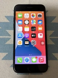 iPhone7 本体 128GB ブラック バッテリー容量85% iOS15搭載