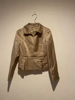 ヴィンテージ服のpopupで購入にしたベージュ テーラードジャケット