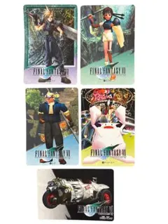 ファイナルファンタジーVII キャラクターカードセット6枚 美品 - メルカリ