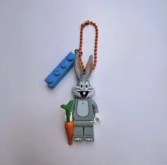 【韓国雑貨】LEGO 互換 バッグスバニー ルーニーテューンズ キーホルダーのサムネイル
