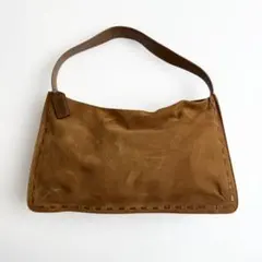 COACH Suede One Shoulder Bag Stitch soho