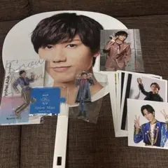 SnowMan 阿部亮平 うちわ 写真 アクスタセット