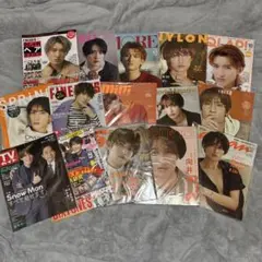 向井康二　表紙　雑誌　まとめ売り　15冊