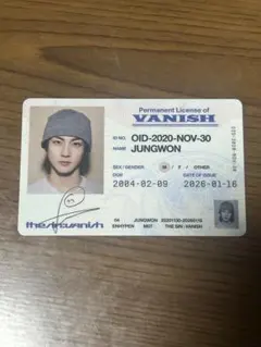 ENHYPEN ジョンウォン IDカード