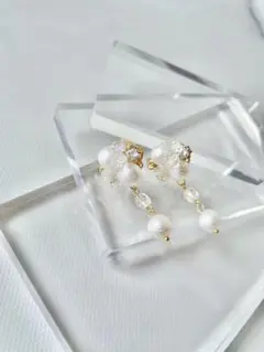 ひかりの雫 ピアス イヤリング
