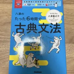 八澤のたった6時間で古典文法