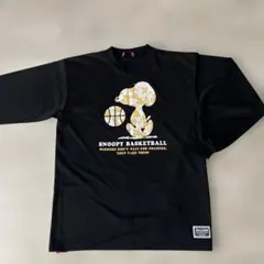 スヌーピー バスケットボール ロングスリーブTシャツ