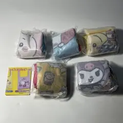 ちいかわ　サンリオ　エコバッグ　全５種　フルコンプ　セット　➁　ガチャガチャ