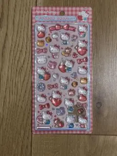 【国内正規品】ボンボンドロップシール　サンリオ第二弾　ハローキティ 赤