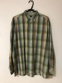 AURALEE SUPER LIGHT WOOL CHECK SHIRTS ４
