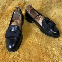 【REGAL】リーガル　オペラシューズ　リボン ローファー　25.0㎝　美品