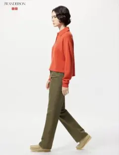 ユニクロUNIQLO and JW ANDERSONストレートジーンズ28