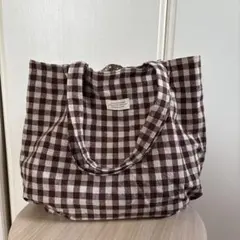 ハンドメイドトートバック 大きめ