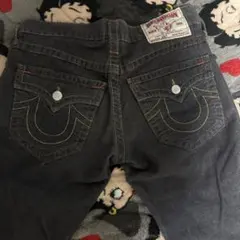 TRUE RELIGION】RICKY ハーフ W38ブラック デニム - メルカリ