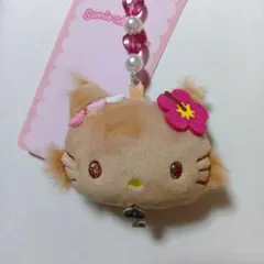 日焼け チャーミーキティ　マスコットキーリング　チャーム　サンリオ