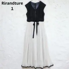 新品】リランドチュール チェリープリント楊柳ワンピース M - メルカリ
