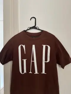 GAP Tシャツ　肉厚 ビッグロゴ　即完モデル　ブラウン