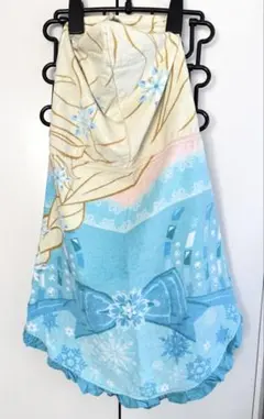 ディズニーリゾート なりきりプリンセス プール 海 フード付タオル 