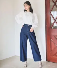 31 Sons de mode デニムワイドパンツのサムネイル