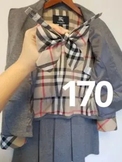 未使用近バーバリーセットアップ新品含５点大きいサイズ 美品ベージュキッズ大人S○