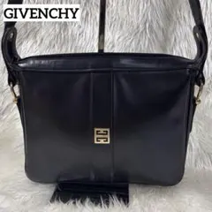 ジバンシー sac givenchy ワンショルダーバッグ 4Gロゴ レザー 黒