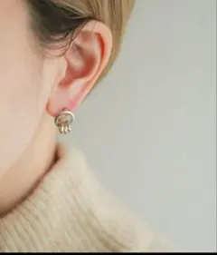 rapiecage フォーリング イヤリング　ノンホールピアス