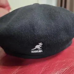 KANGOL ブラック ベレー帽