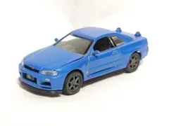 タルガ 日産 スカイライン GT-R R34 ブルーのサムネイル
