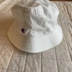 Champion ホワイト バケットハット
