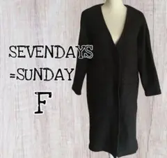 SEVENDAYS=SUNDAY アウター シンプルコート Fサイズ/USED