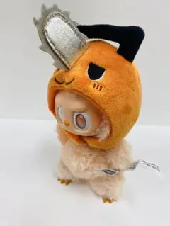 ラブブ服 チェンソーマン ポチタ 17cmぬいぐるみマスク 口閉じ 着せ替え