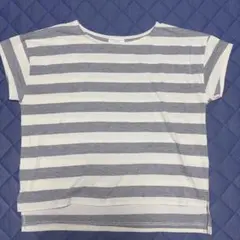 earth music&ecology 半袖　ボーダーTシャツ　フリーサイズ