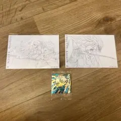 呪術廻戦0展 原画ポストカード 劇場版　五条悟　シール　セット