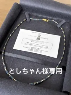 アイシリーズ アルファ マイナスイオン K18 PT850 健康ネックレス