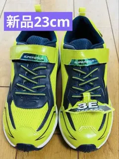 ムーンスター スーパースター スニーカー 男の子 23cm 幅広 3E