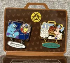 東京ディズニーリゾートバケーションパッケージ　ピンパッジセットモンスターズインク
