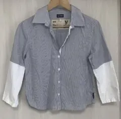 美品 ARMANI JEANS アルマーニジーンズ 七分袖 シャツ チェックのサムネイル