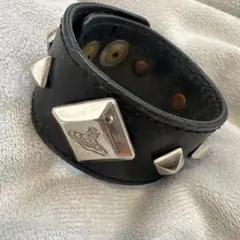 Vivienne Westwood レザーブレスレット スタッズ
