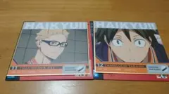 一番くじ ハイキュー 色紙 セット 月島蛍 山口忠