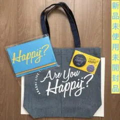 嵐 Are You Happy? トートバック　缶バッチセット 会報フォルダ新品